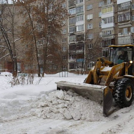 Механизированная уборка территории в зимний период